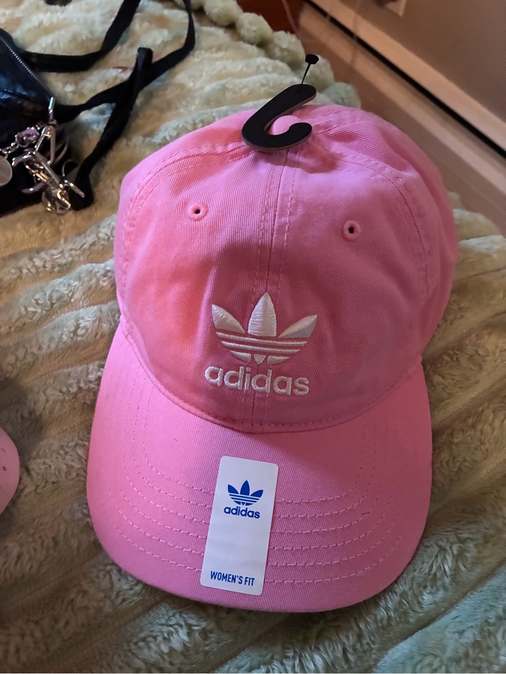 adidas Pink Trefoil Baseball Hat for Women